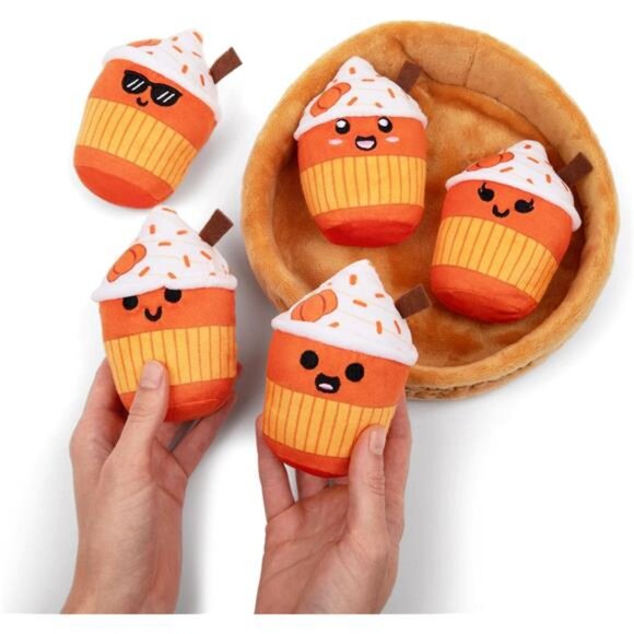 Emotional Support Lattes Soft & Cuddly Fall Plushies - Picture 3 of 5